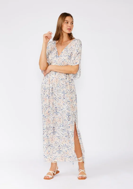 Wish You Were Here Maxi Dress Elegant Maxi Dress with Pockets