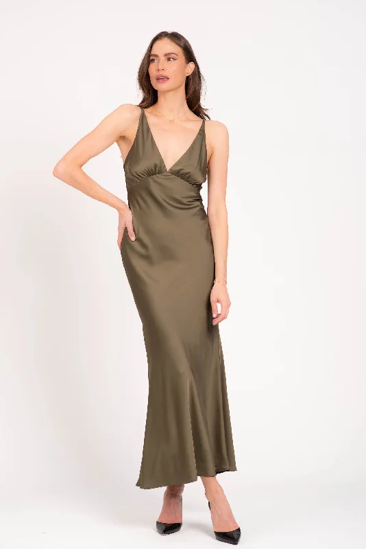Amara Maxi Dress Fashionable High-Low Maxi Dress
