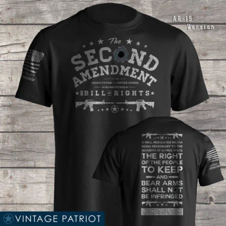 AR-15 Rifle Tee for Women Spandex Blend Rayon Blend Denim Blend