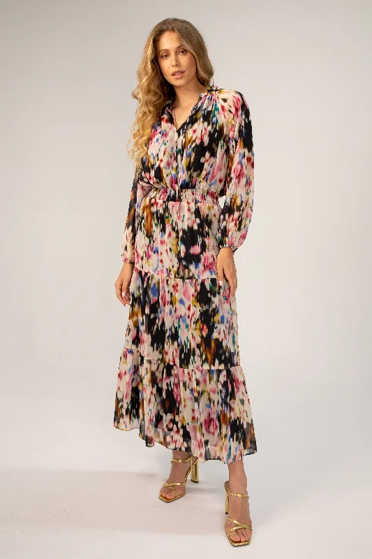 Sophie Maxi Dress Elegant Maxi Dress with Belt