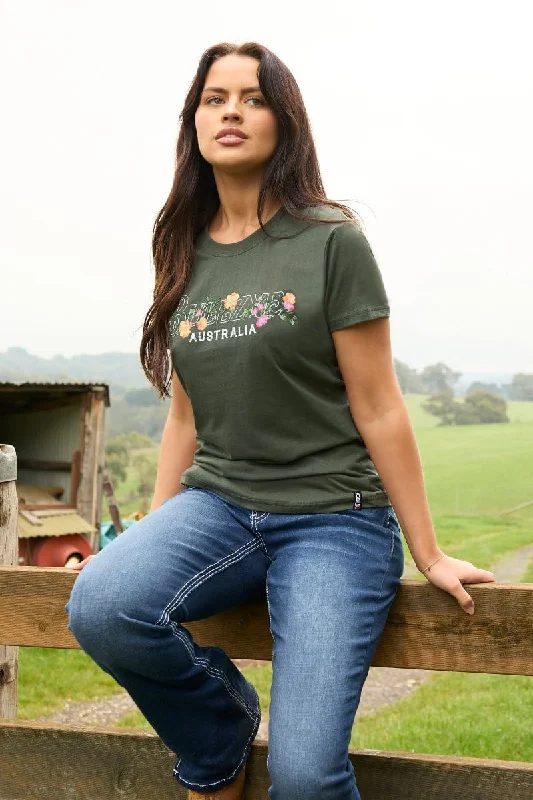 Bullzye Tee Womens Flora Modern Contemporary Chic