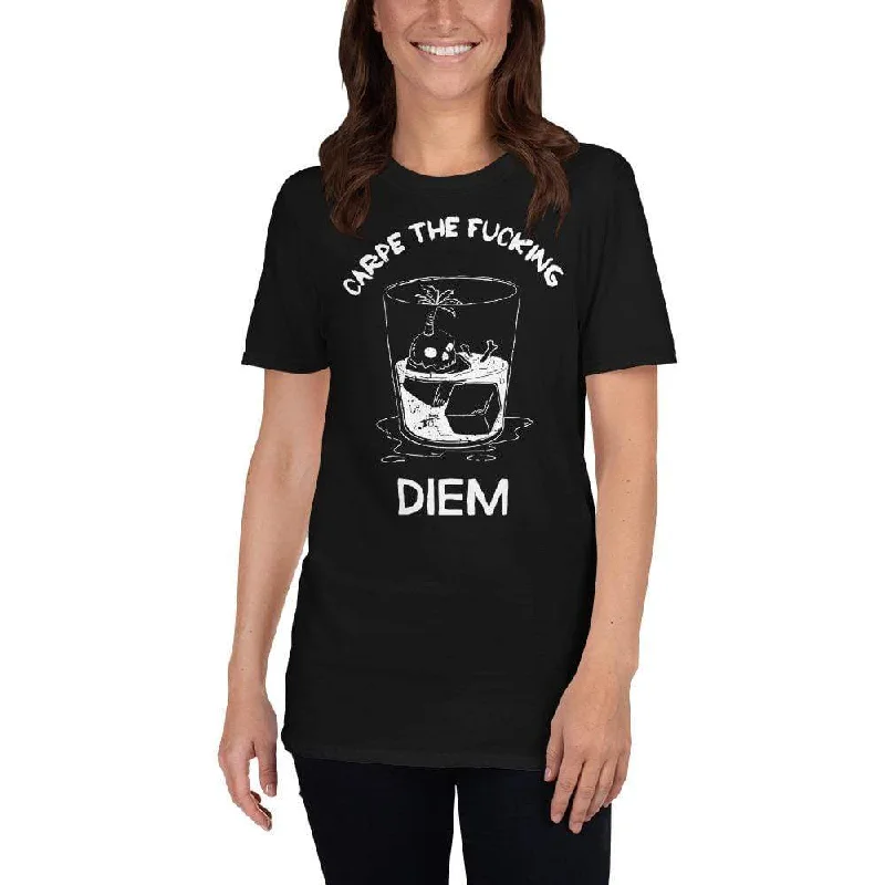 Carpe The Fucking Diem Vacation Design - Premium T-Shirt Nylon Fabric Polyester Fabric Spandex Fabric Carpe The Fucking Diem Vacation Design - Premium T-Shirt Nylon Fabric Polyester Fabric Spandex Fabric