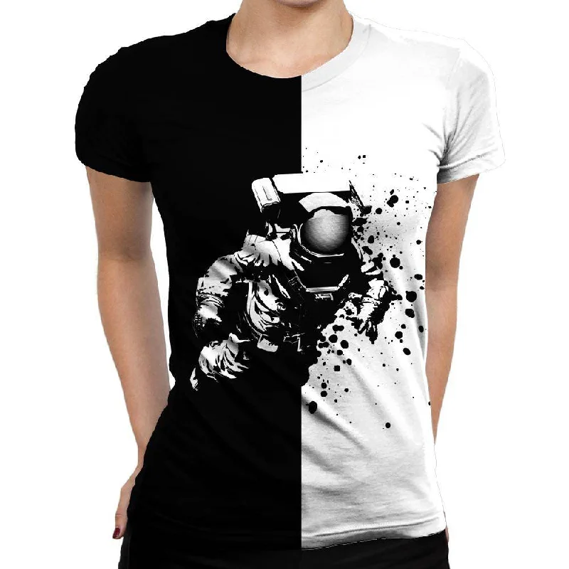 Cosmic Breakthrough Womens T-Shirt Casual Formal Business
