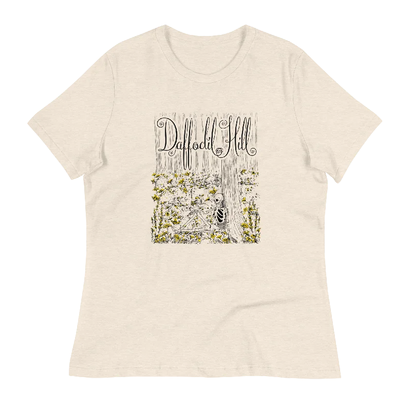 Daffodil Hill Women's T-Shirt Sequined Glittery Shiny