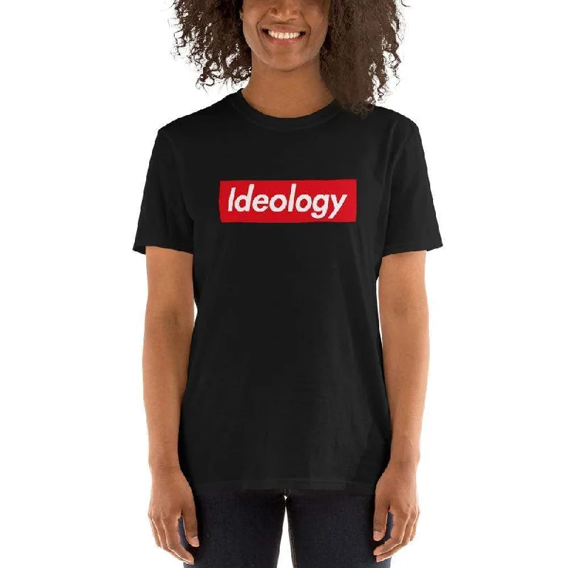 Ideology - Premium T-Shirt Notch Collar Peter Pan Collar Cowl Neck