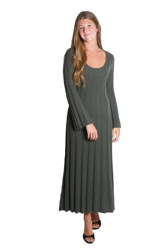 Kogan Maxi Dress Elegant Maxi Dress with Slit