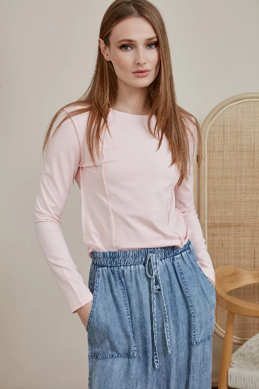 Ladies Riess Tee Collared Crew Neck Turtle Neck