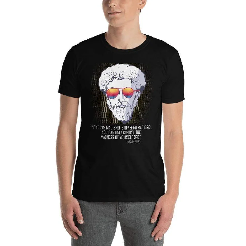 Marcus Aurelius the Bro - Premium T-Shirt Boxy Fit Fitted Loose