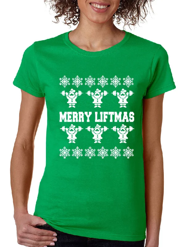 Merry Liftmass womens T-Shirt Anti-Pilling Machine Wash Handmade