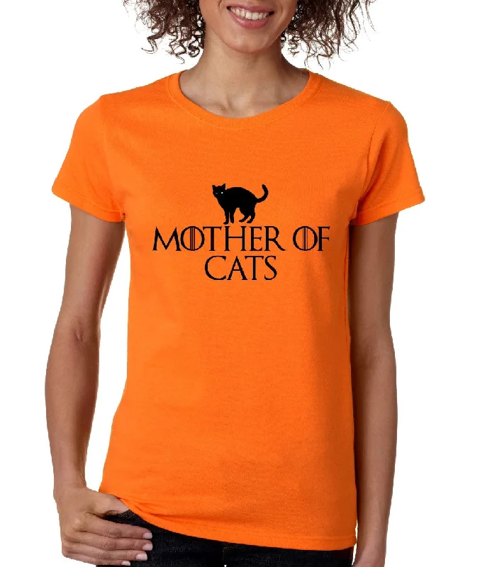 Mother of cats womens t-shirt Terry Blend Velvet Blend Canvas Blend