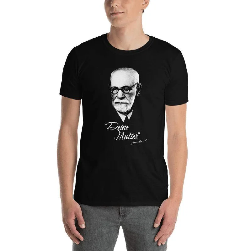 Sigmund Freud - Deine Mutter (DE) - Premium T-Shirt Rayon Fabric Velvet Fabric Corduroy Fabric Sigmund Freud - Deine Mutter (DE) - Premium T-Shirt Rayon Fabric Velvet Fabric Corduroy Fabric