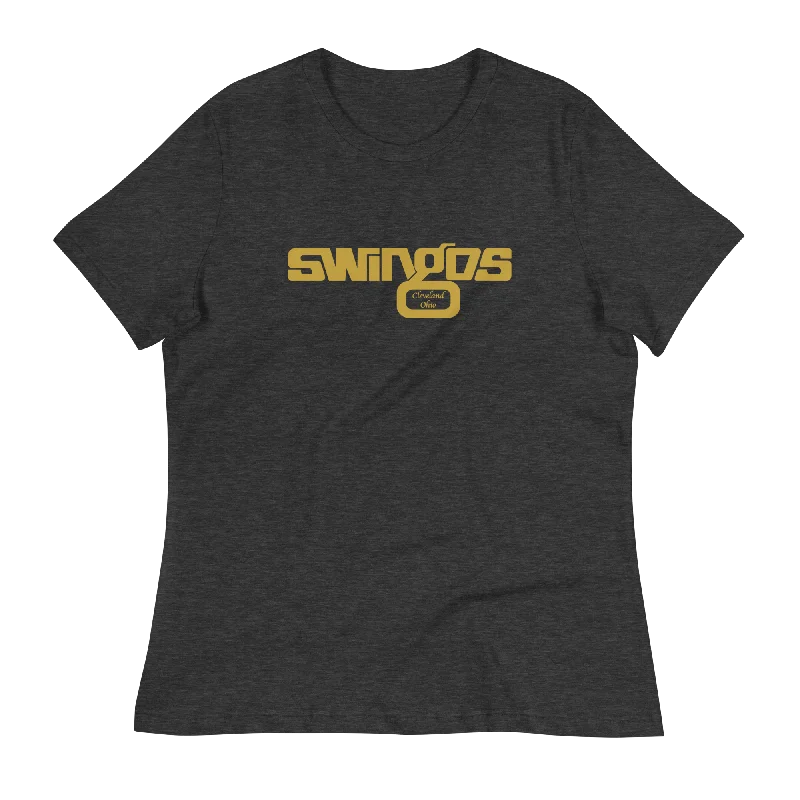 Swingos Women's T-Shirt Oversized T-Shirt Spandex breathable