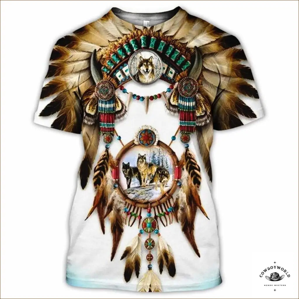 T-Shirt Animaux Country Hooded Caped Shawl Collar