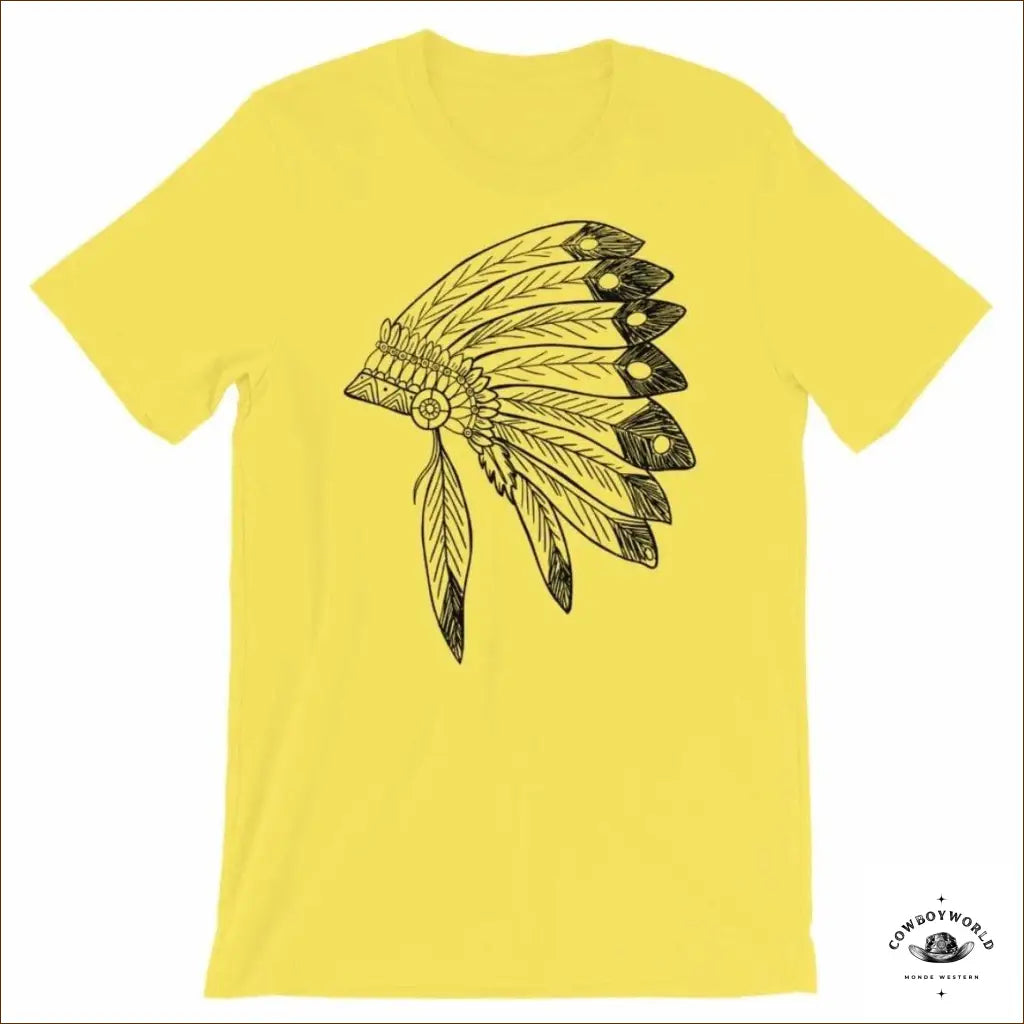 T-Shirt Country Indien V-Neck T-Shirt Long Sleeve Cotton