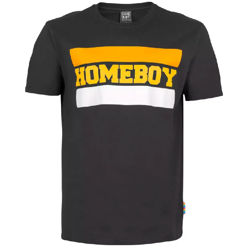 Womens Take You Home T-shirt Black/Orange Mesh Blend Leather Blend Suede Blend