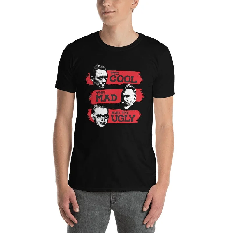 The Cool, the Mad and the Ugly - Premium T-Shirt Silk Blend Satin Velvet