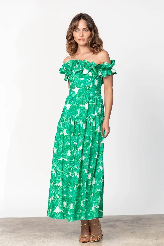 Vanessa Maxi Dress Stylish Maxi Dress with Pleats