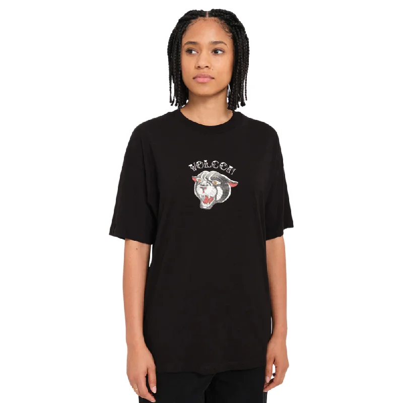 Womens Ride The T-Shirt Black Machine Wash Dry Clean Hand Wash