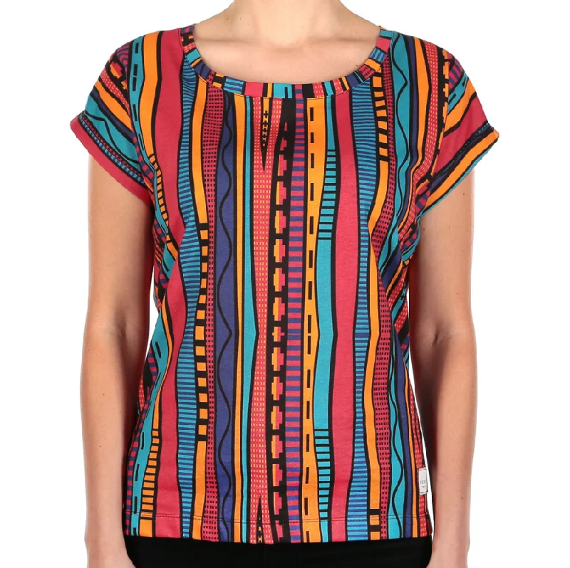 Womens Rudy Tee Colored Elasticated Padded Insulated