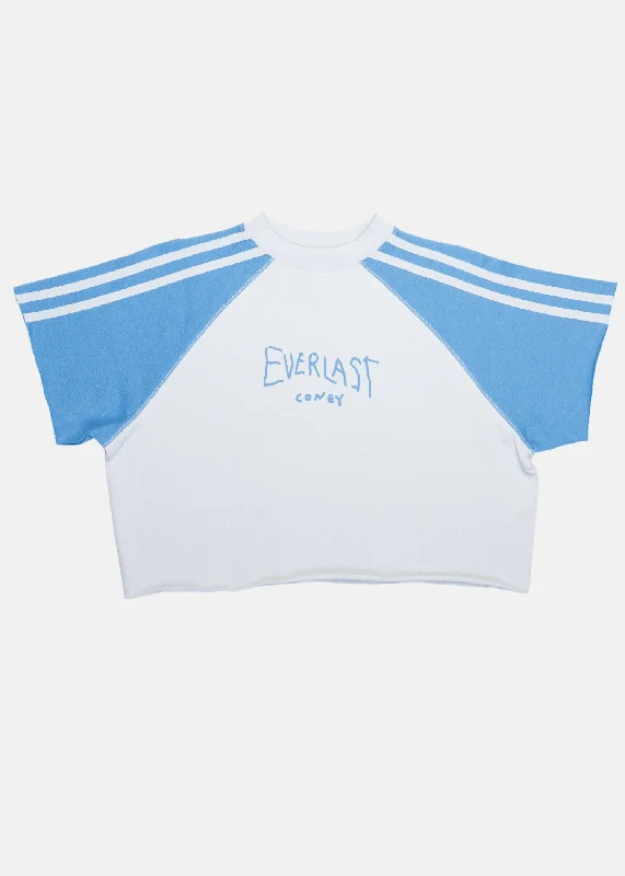 x Everlast Retro Cropped Raglan Tee Lace Blend Ribbed Blend Corduroy Blend