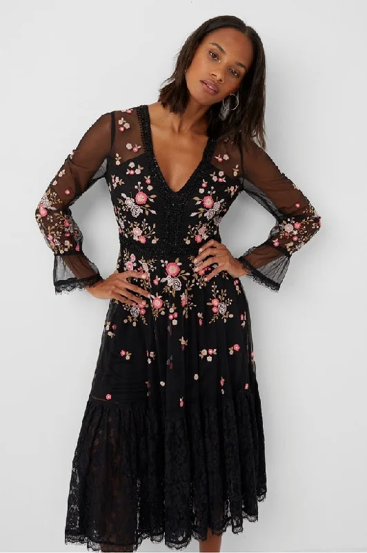 Eve Embroidered Dress
