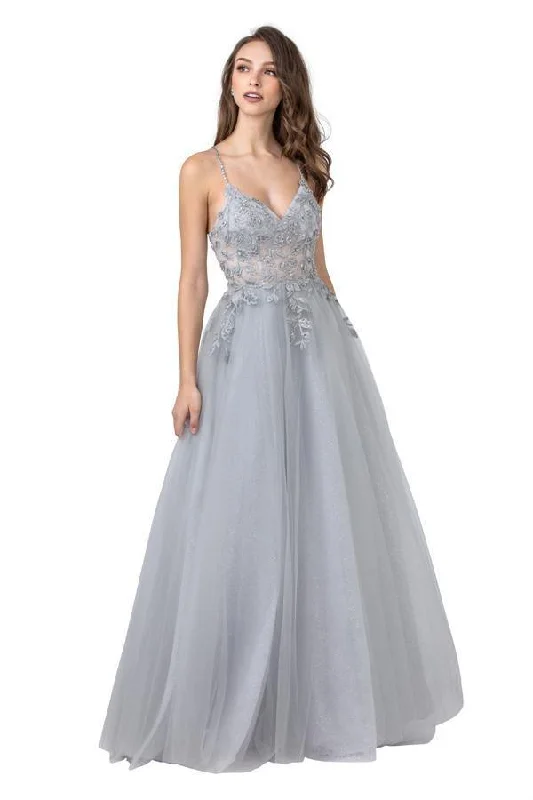 Long Prom Formal Evening Ball Gown