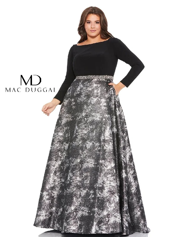 Mac Duggal 67741 Plus Size Long Formal Dress Sale