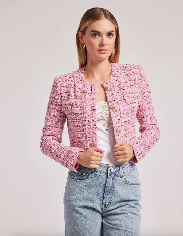 Kristen Tweed Jacket - Pink