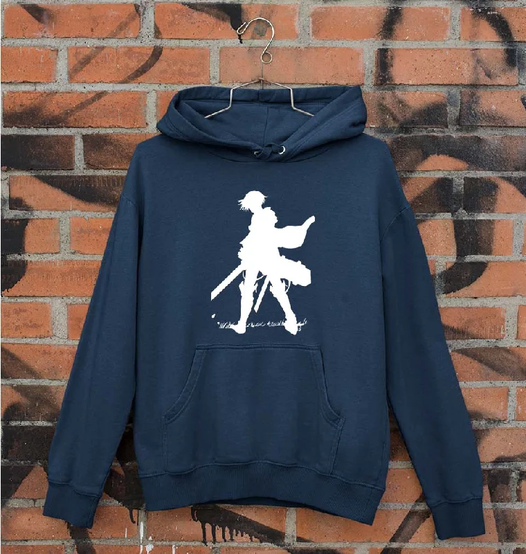 Attack on Titan Unisex Hoodie for Men/Women Hoodie with Frayed Bohemian Relaxed