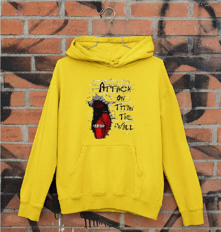 Attack on Titan Unisex Hoodie for Men/Women Hoodie with Applique Textured Unique