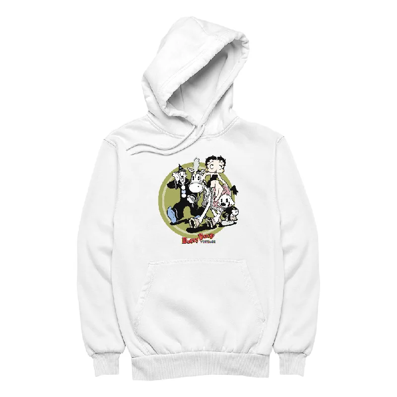 Betty Boop Vintage Circus Crew Women's Hooded Sweatshirt