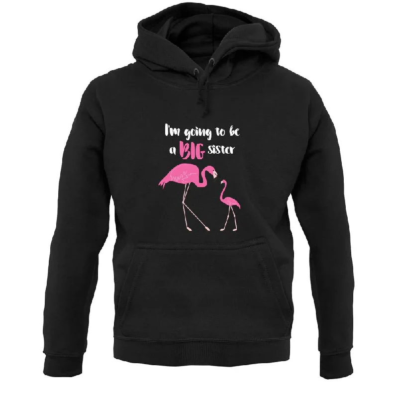 Big Sister Flamingo Unisex Hoodie