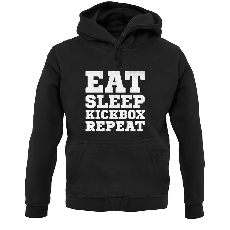 Eat Sleep Kickbox REPEAT Unisex Hoodie