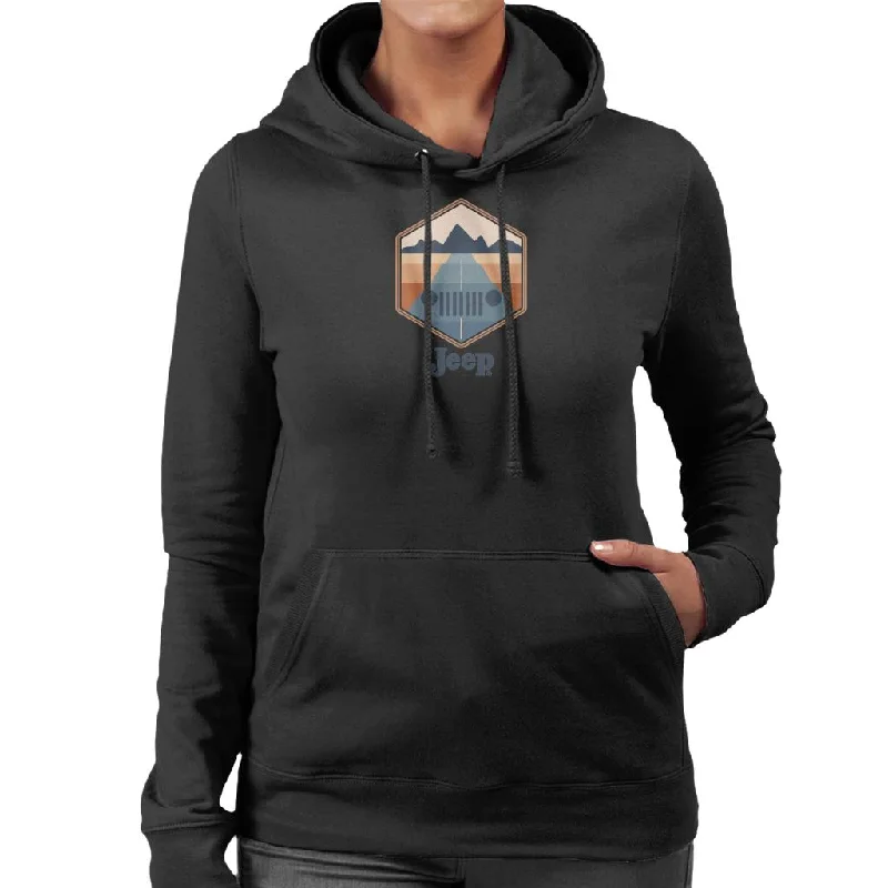 Jeep Drive With A View Women's Hooded Sweatshirt