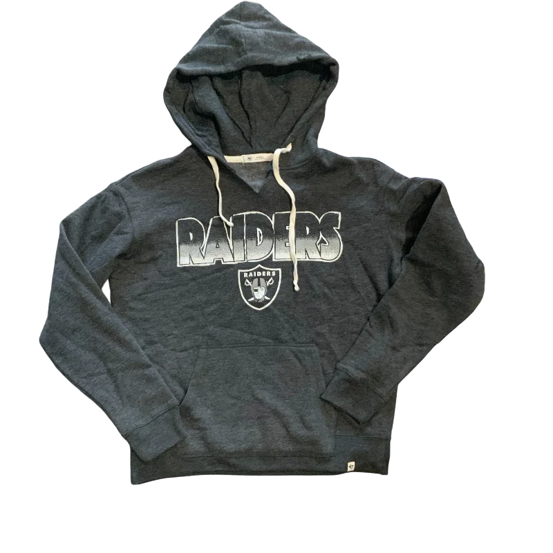 Las Vegas Raiders Women's Cropped Hooded Fleece Sweatshirt