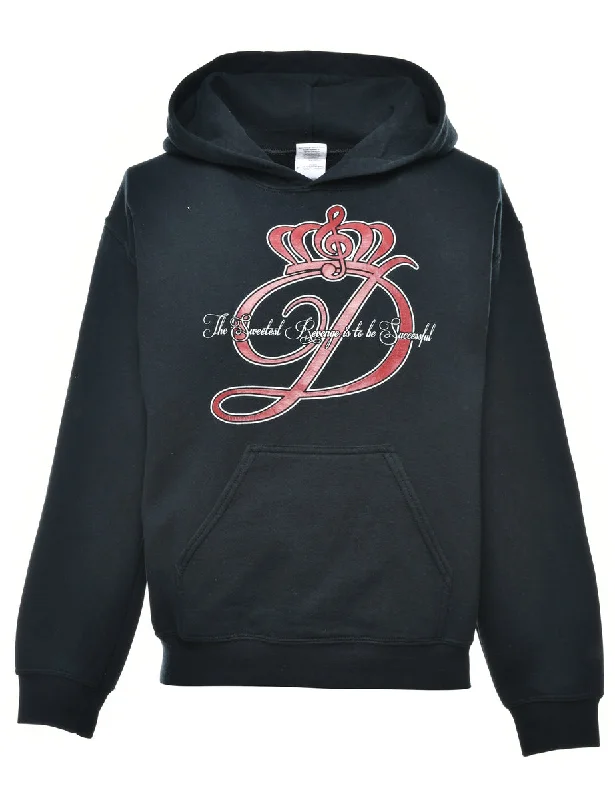 Long Sleeve Hoodie - S Graphic Hoodie Design Print