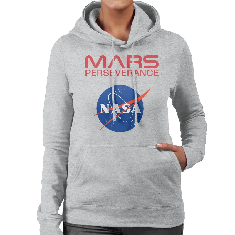 NASA Logo Mars Perseverance Women's Hooded Sweatshirt