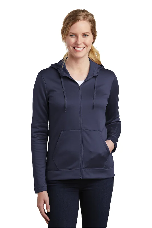 Nike Womens Therma-Fit Moisture Wicking Fleece Full Zip Hooded Sweatshirt Hoodie - Midnight Navy Blue Hoodie with Button Placket Classic Preppy Nike Womens Therma-Fit Moisture Wicking Fleece Full Zip Hooded Sweatshirt Hoodie - Midnight Navy Blue Hoodie with Button Placket Classic Preppy
