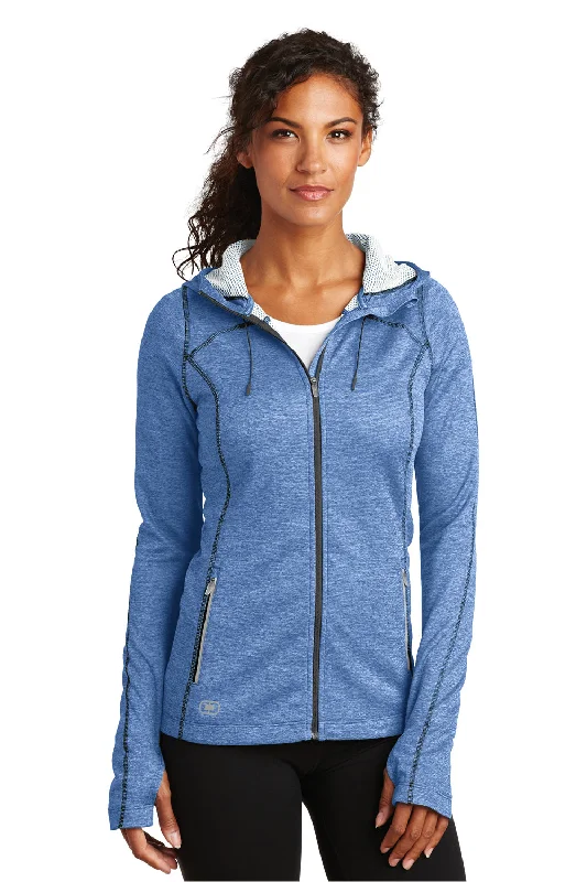 Ogio Womens Endurance Pursuit Full Zip Hooded Sweatshirt Hoodie - Electric Blue - Closeout Hoodie with Slim Fit Tailored Modern Ogio Womens Endurance Pursuit Full Zip Hooded Sweatshirt Hoodie - Electric Blue - Closeout Hoodie with Slim Fit Tailored Modern