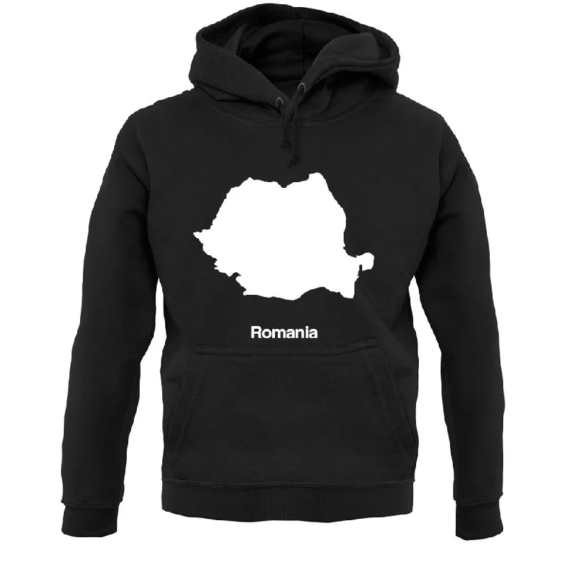 Romania Silhouette Unisex Hoodie