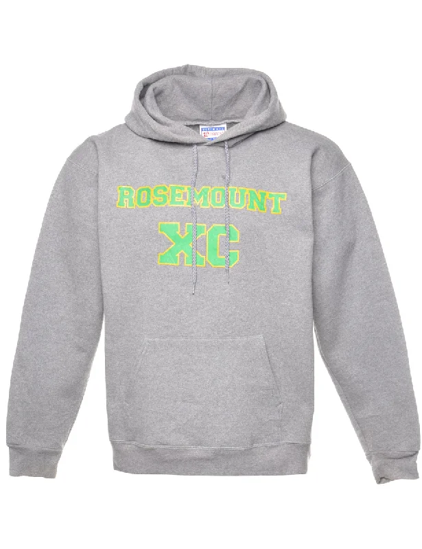 Rosemount Printed Hoodie - M Hoodie with Rhinestones Sparkly Elegant