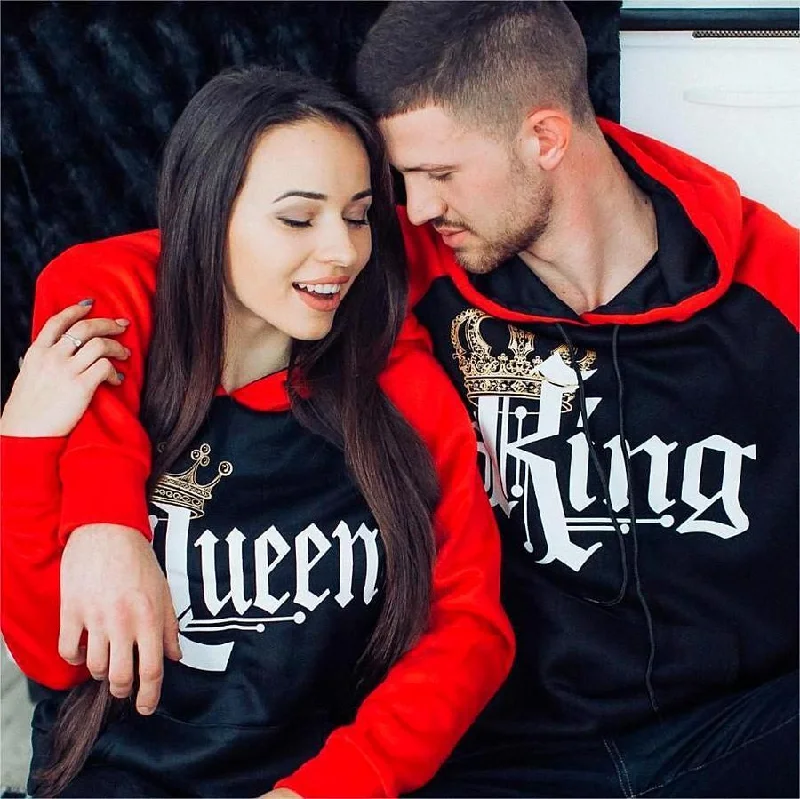 Royal King & Queen Hoodies