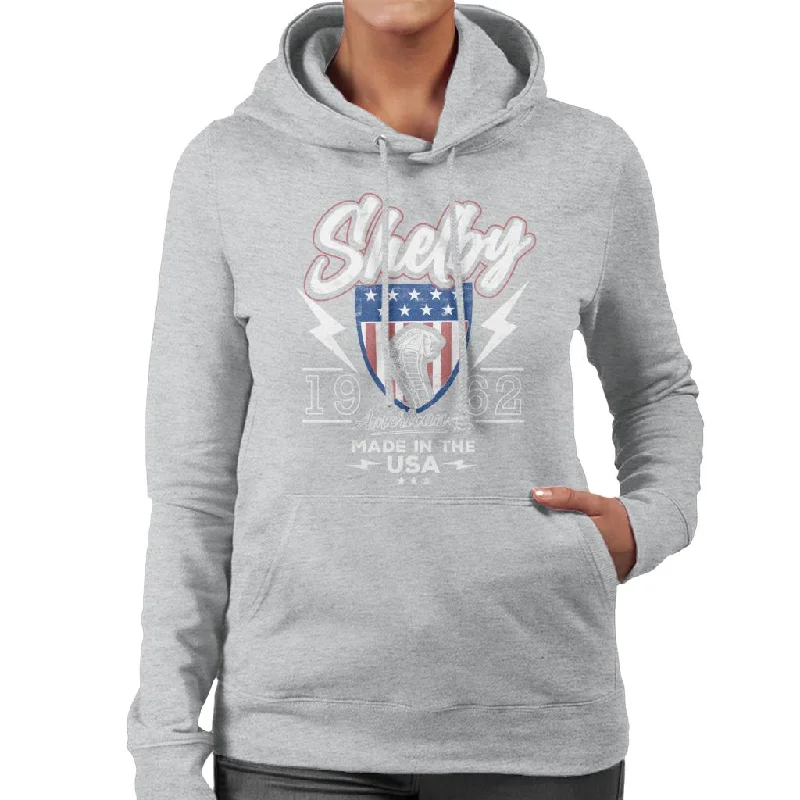 Shelby 1962 Made In The USA Women's Hooded Sweatshirt