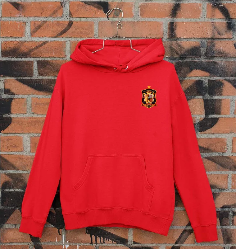Spain Football Unisex Hoodie for Men/Women Hoodie with Logo Branding Identity