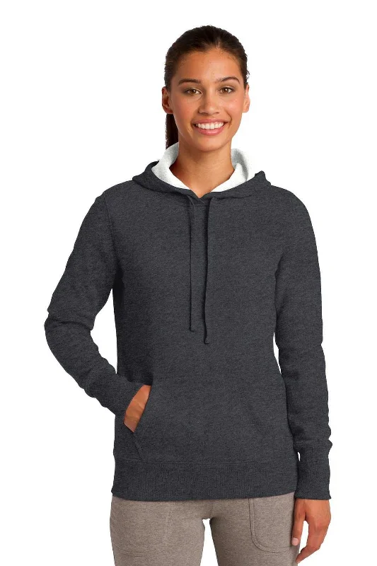 Sport-Tek LST254 Ladies Pullover Hooded Sweatshirt - Graphite Heather