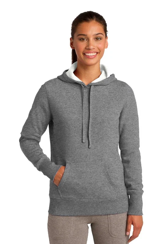 Sport-Tek LST254 Ladies Pullover Hooded Sweatshirt - Vintage Heather