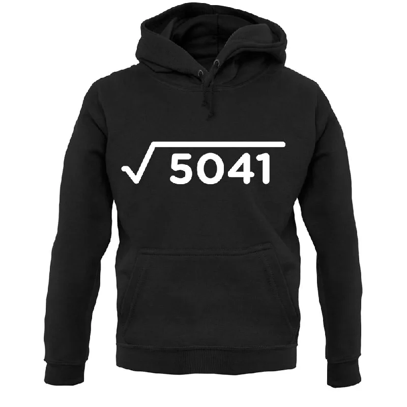 Square Root Birthday 71 Unisex Hoodie