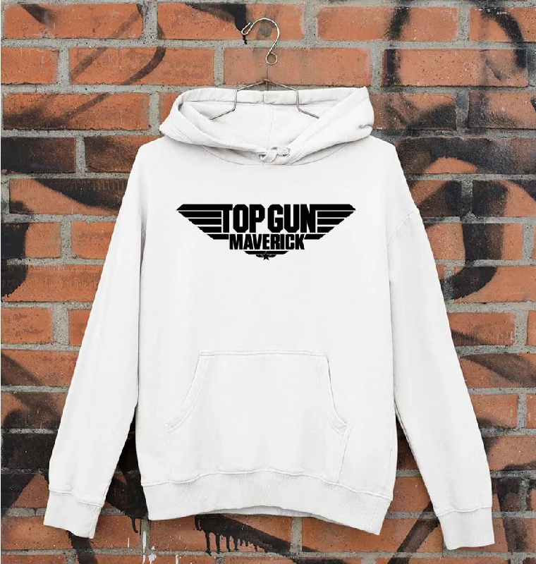 Top Gun Unisex Hoodie for Men/Women Hoodie with Embroidery Detailed Premium