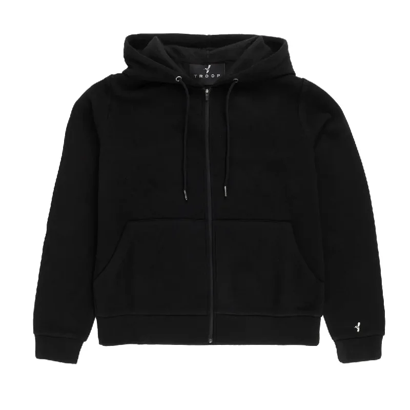TROOP Women's Refine Full-Zip Hoodie Hoodie with Zipper Placket Modern Functional