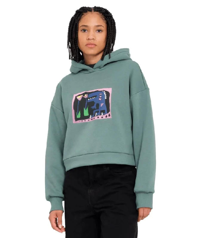 Volcom Longo Hoodie Hoodie with Side Slits Relaxed Casual